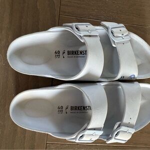 COPY - Birkenstock Blue Sandals with Adjustable Straps and Contoured Footbed